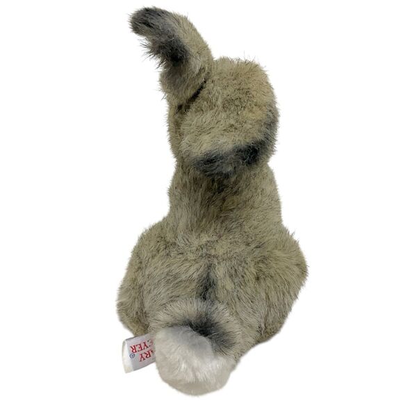 Vintage 1994 Mary Meyer Rabbit Jumpin Jack Grey White Plush Stuffed Animal Bunny - Picture 3 of 8